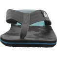 thumbnail image 2 of Quiksilver Men's Molokai Layback Flip Flop Sandals Blak 3 - AQYL101241-KVJ3, 2 of 8