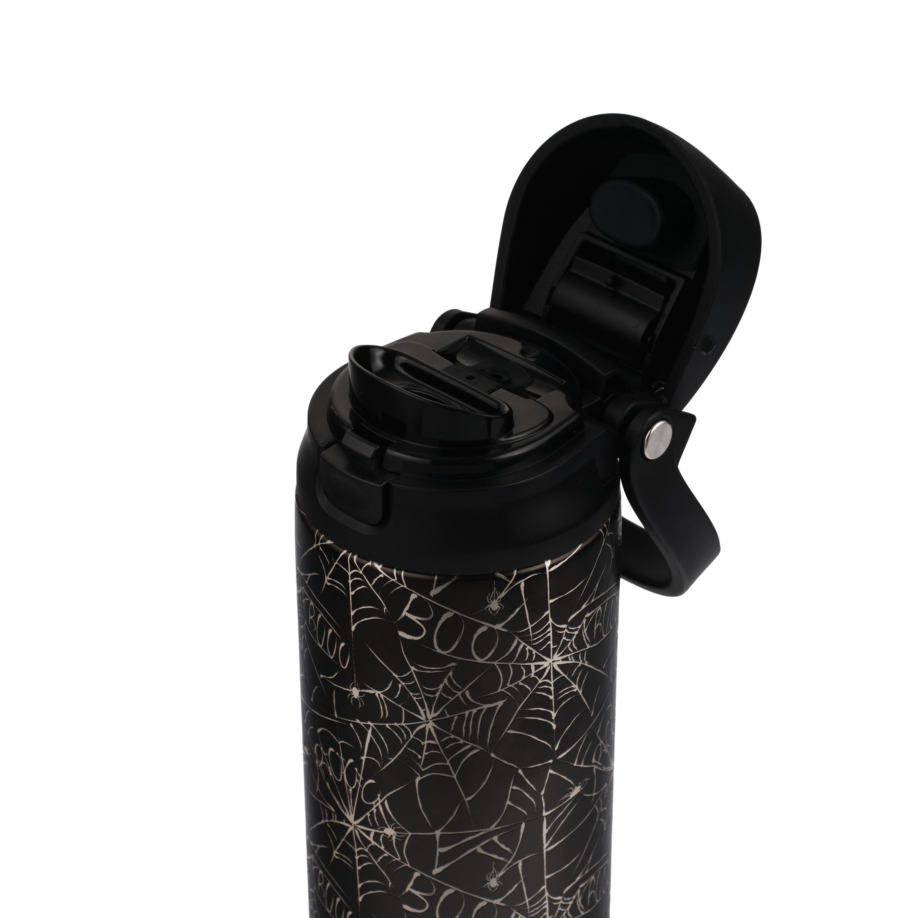 TAL 24oz Stainless Steel 2-in-1 Water Bottle with Straw and Chug Lid, Web