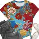 thumbnail image 4 of Haivin Womens T Shirts Short Sleeve Basic Tee Soft Casual Loose Fit Summer Tops Outfits 2026 Fashion, 4 of 5