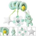 thumbnail image 4 of Cochecito de bebé, cuna, actividad, juguetes de peluche en espiral, cochecito de bebé infantil, asiento de coche, juguetes colgantes, juguetes educativos de peluche, 4 of 5