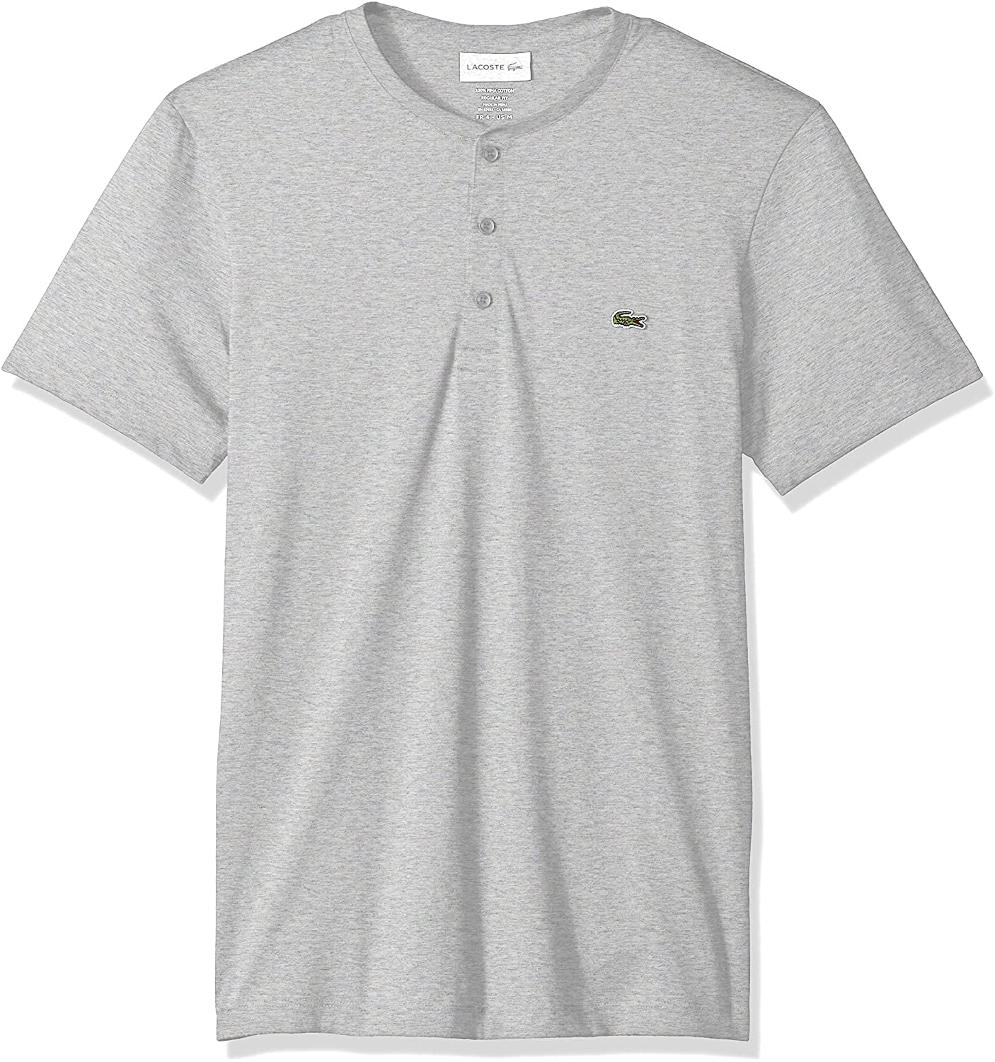 lacoste men's henley