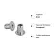 thumbnail image 5 of Socket Nut With Flat Head Hex Socket M6 X 15 X 10 Mm 100 Pieces, 5 of 5