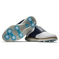 thumbnail image 6 of FootJoy Men's Traditions Golf Shoes 57903 - White/Gray - 15 - Medium, 6 of 10