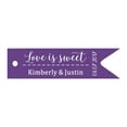 thumbnail image 1 of 100 PCS Love is Sweet Customized Hang Tags Personalized Wedding Favor Gift Paper Tag, 1 of 1