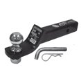 thumbnail image 1 of Black Ball Mount & Pin & Clip, Chrome - 2 in., 1 of 1