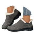 thumbnail image 3 of Women's Boots Winter Indoor Warm Shoes Outdoor Boots Lightweight Lined for Everyday Use Casual Outings and Travel, 3 of 9