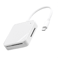thumbnail image 1 of Adaptador de Lector de Tarjetas de Memoria 4 en 1 Tipo C USB-C Smart Media OTG M2 SD SM XD Lector de Tarjetas para Accesorios Android, 1 of 5