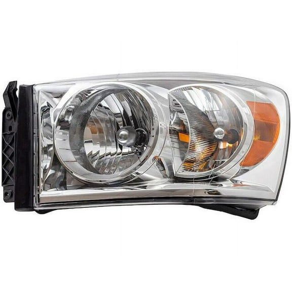 Left Driver Side Headlight Assembly - Compatible with 2007 - 2009 Dodge Ram 3500 2008