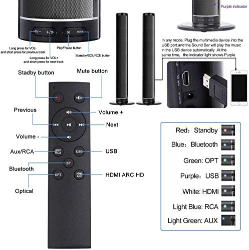 fityou bluetooth soundbar