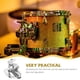 thumbnail image 3 of ADDHAT Base Para Batería Accesorio Tom Drum Kit Soporte Ajustable En Aleación De Zinc Plata, 3 of 6