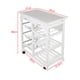 thumbnail image 5 of Carrito de Servir, Carrito de Cocina,Cajones Cestas Estantes 4 Ruedas Freno,Moderno Espacioso con Cajón Estantes Ruedas Universales Metálicas,67 37 75cm esquí esquí Gafas de esquí, 5 of 5