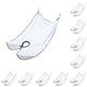thumbnail image 1 of Jumpingount Delantal de afeitar delantales cuidado babero cara pelo adulto peluquería paño limpio recorte antiadherente presente hogar suministro Type1 NO1, 1 of 6