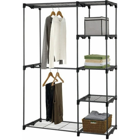 Garment Rack Portable Practical Five Tier Wardrobe Clothing Stand