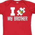 thumbnail image 4 of Inktastic Autism I Love My Brother Awareness Support Boys or Girls Baby Bodysuit, 4 of 5