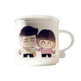 thumbnail image 2 of TIMIFIS Valentines Day Decor Creative Style Hot Color Changing Cup Romantic Couple Water Cup Gift Mark Coffee, 2 of 2