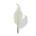 thumbnail image 4 of Advancent Simulación artificial Árbol de hojas Colgante Decoración Adorno Brillo Abrazadera Artesanía Festival reluciente Hogar al aire libre Blanco 5piezas, 4 of 6
