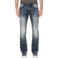 thumbnail image 2 of Pantalones vaqueros de Pierna recta Buffalo David Bitton Faded Six-X Azul 31 W x 30 L, 2 of 2