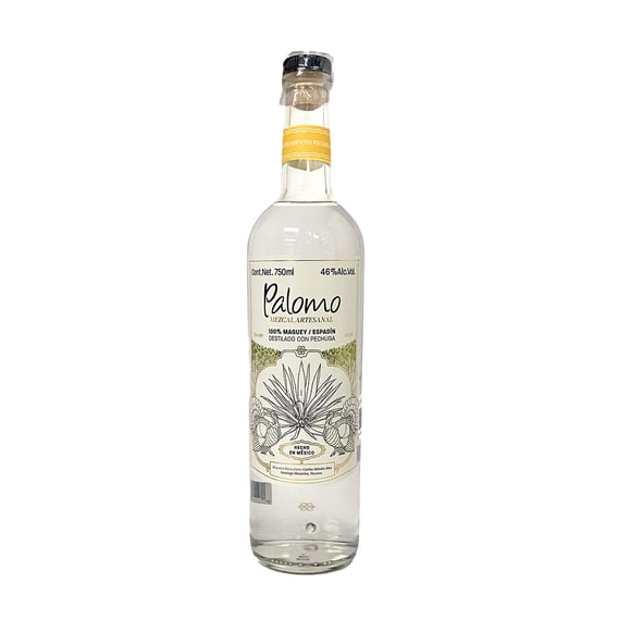 Mezcal Artesanal Palomo Destilado Con Pechuga 750 ml