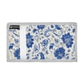 thumbnail image 2 of JIALIOU Nylon Trifold Card Wallet with ID Window Zipper Pocket for Men Women Teen Ornate Chinoiserie Flower, 2 of 7