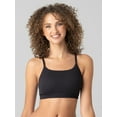 thumbnail image 3 of No Boundaries Women's Seamless Ribbed Cami Bralette, Sizes XS-XXXL, 3 of 9