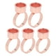 thumbnail image 1 of Soporte de Pegamento para pestañas de acero inoxidable con copa de anillo de pigmento microblading, 1 of 7