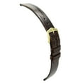 thumbnail image 3 of Hirsch Reptile Leather Watch Strap - Brown - M - 16mm - Gold Buckle, 3 of 9