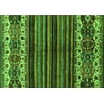 thumbnail image 1 of Ahgly Company Indoor Rectangle Abstract Green Modern Area Rugs, 2' x 3', 1 of 4