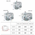 thumbnail image 6 of Sea Turtle Coastal Toaster Cover 2 Slice, Summer Beach Coral Ocean Blue Nautical Dustproof Bakeware Oven Protector with Top Hook, Waterproof Small Kitchen Appliance Toasters Dust Cover, 11"x6"x8", 6 of 9