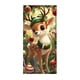 thumbnail image 2 of 180x90cmChristmas High-end Santa Claus Snowman Reindeer Polyester Material Decoration Door Curtain Hanging Decoration, 2 of 4