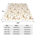 thumbnail image 3 of Pofeuu Happy Easter Print Ultra-Soft Micro Fleece Blanket,for Bed Or Sofa,All Season Throw Blankets Flannel Blanket-40"x30", 3 of 7