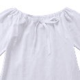 thumbnail image 4 of Robe de Fête en Coton pour Bébé Fille Princess à Manches Longues avec Volants, 4 of 5