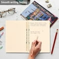 thumbnail image 4 of FORMRS 1-Subject Spiral Notebook 8" x 5" College Ruled 60 Refillable Sheet A5 Hard Cover, Green Boat, 4 of 7