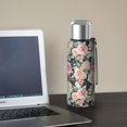 thumbnail image 5 of 20 Oz Pioneer Flower Coffee Tumbler Double Wall Insulated Stainless Steel Water Bottle | Metal Reusable Thermoses Flask with Cup Cap | Leak & Sweat Proof with Anti-Dust Lid, 5 of 7