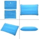thumbnail image 2 of Almohada inflable informal plegable portátil para exteriores, para acampar, escalar, senderismo (azul cielo), 2 of 9