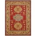 thumbnail image 1 of Unique Loom Sahand Médaillon Vintage Tapis 10' x 13' Rectangle Rouge/tan, 1 of 2