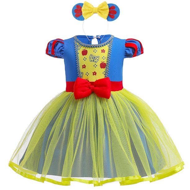Toy Story Buzz Lightyear Jessie vestido niñas Cosplay princesa Bella Blancanieves Tinkerbell disfraz niños ropa fiesta vestido Prom7-8T (etiqueta 140) Gao Jinjia LED
