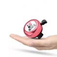 thumbnail image 3 of Children Bicycle Bell Loud Sound Letter Print Easy Installation High Decibel Cute Appearance Alarm Removable Kids Cartoon Small B, 3 of 10