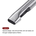 thumbnail image 4 of 2 Packs Oval Hole Punch 5x13mm Leather Hollow Cutter Oblong Punch Die for Strap Belt Watch Band Leathercraft, 4 of 5