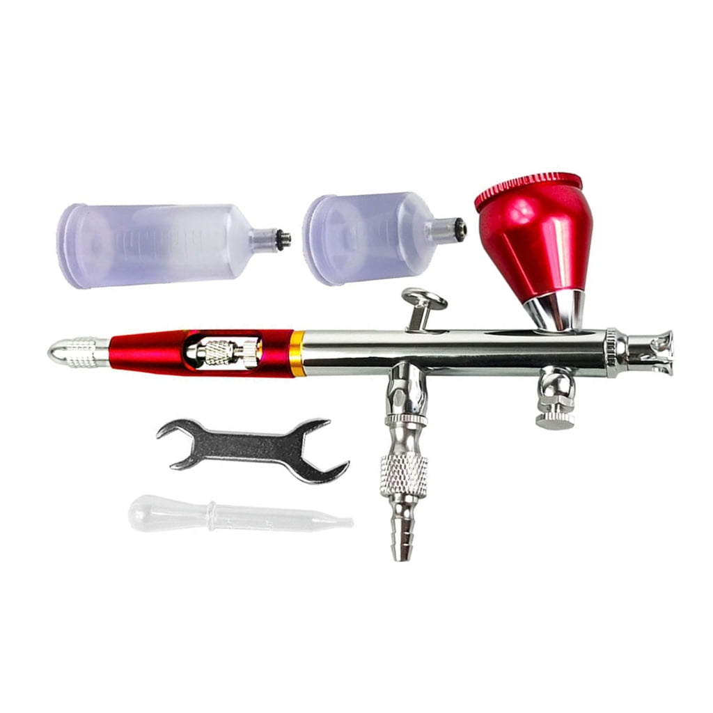 Precisions Airbrush set 0.3mm Nozzle with Adjustable Sprays Control Multifunction Airbrush Tool Easy Carry for Crafts &