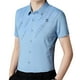 thumbnail image 4 of Camisa de manga corta para hombre, ropa de calle, camisetas frescas de verano para playa, secado rápido XXL, 4 of 9