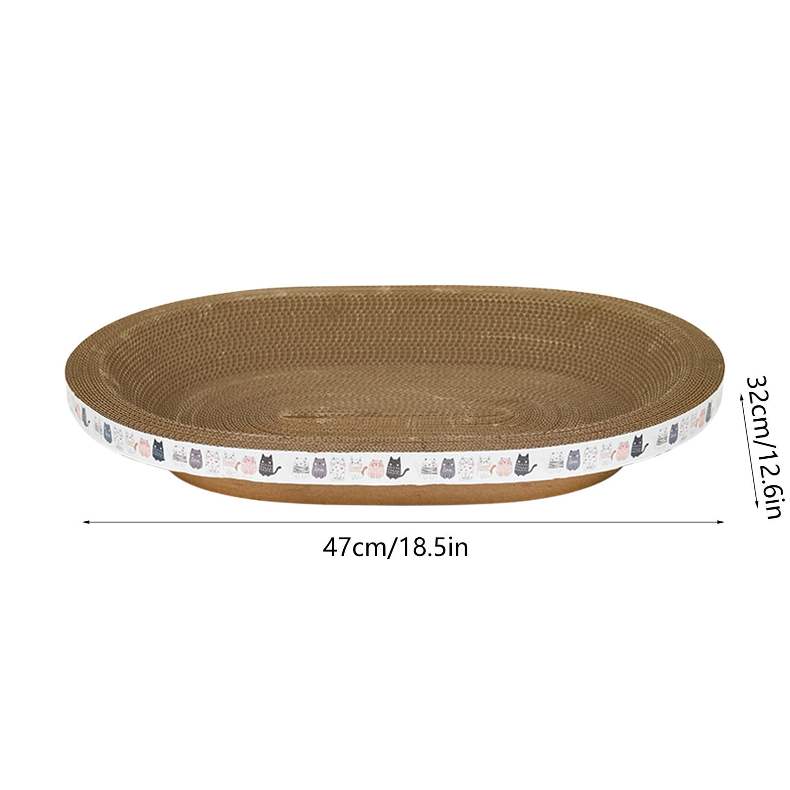 YZEGDCH Cat Scratching Board Cardboard Scratching Board for Indoor Cats Pet Supplies Cat Chair Scratch Board for Large Cats Scratcher Lounge