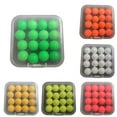 thumbnail image 3 of 16pcs Carp Fishing Floats Beads Foam Floats Ball Floating Bait Ball Bait Floats, 3 of 5