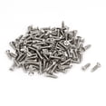 thumbnail image 1 of Tornillos autorroscantes de cabeza plana Phillips M3 x 12 mm tono plateado 200 piezas, 1 of 2