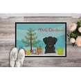 thumbnail image 2 of Carolines Treasures BB1607JMAT Christmas Tree & Black Labrador Indoor or Outdoor Mat- 24 x 36, 2 of 4