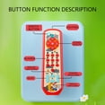 thumbnail image 7 of uvwlwu Delightful Learning Cartoon Music Remote Control Toy for Early Childhood Education and Interactive(A), 7 of 7