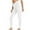 White, variant on Azrian Breathable Women's Active Leggings for Yoga Women's Leggings High Waisted Yoga Trousers Workout Exercise Capris For Casual Summer Pants
