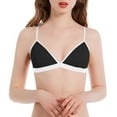 thumbnail image 7 of SCSAlgin Womens Bra No Underwire Lace Unlined Demi Triangle Bralettes, 7 of 7