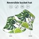 thumbnail image 2 of Balery Watercolor Green Tropical Sombreros para el sol para hombre y mujer, sombrero de pescador con UPF 50+, 2 of 6