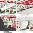 thumbnail image 3 of Red Christmas Stocking and Snowflake Pattern Kitchen Rug Mat,Kitchen Runner Rugs Non Skid Washable,Decorative Kitchen Floor Mats for Kitchen,Sink,Laundry,17"X47", 3 of 5