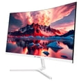 thumbnail image 2 of Monitor curvo CRUA 24" FHD (1920 × 1080p) 100 Hz 99% sRGB blanco, 2 of 7